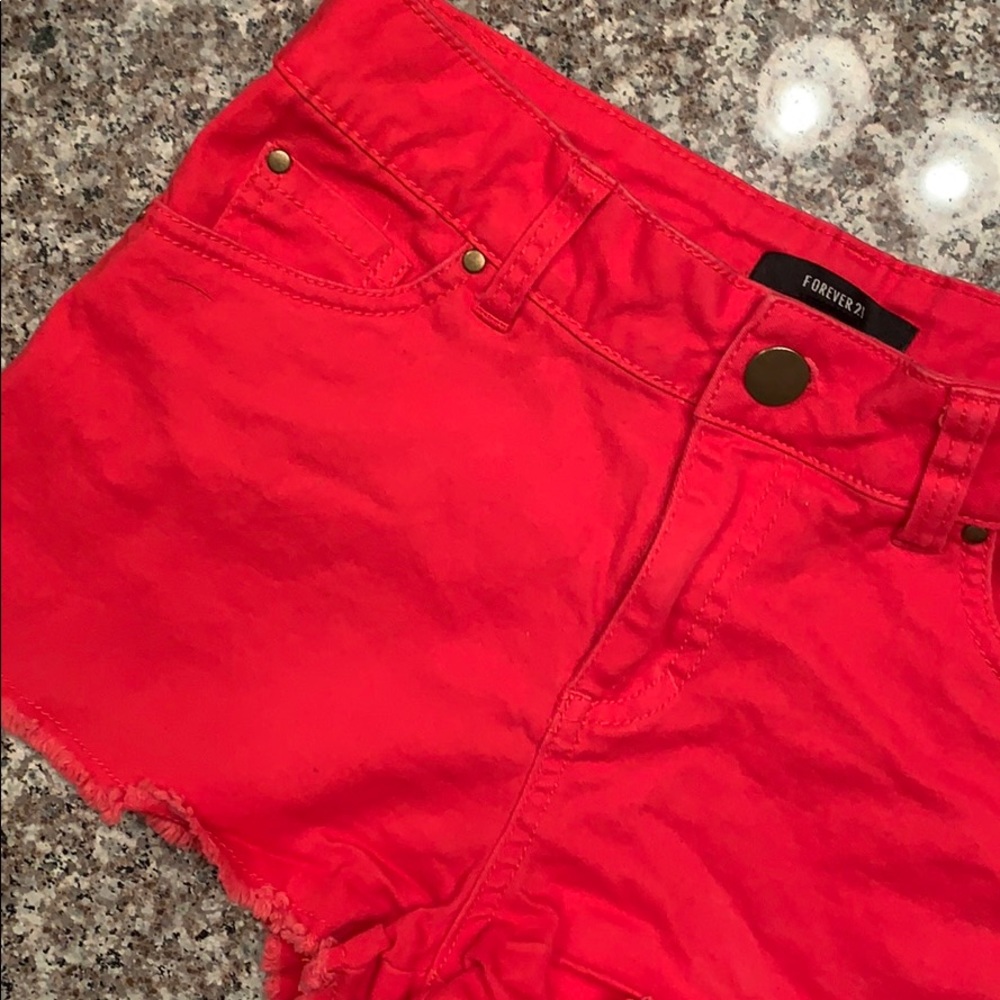 Red Shorts